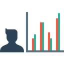 Free Employee Performance Chart Icon