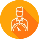 Free Employee Performance Indicator Icon