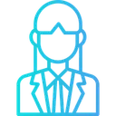 Free Employee Person Business Icon