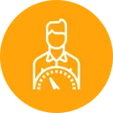 Free Employee Performance Indicator Icon