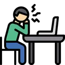 Free Employee in stress  Icon