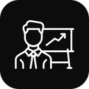 Free Employee Chart Graph Icon