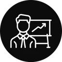 Free Employee Chart Graph Icon