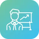 Free Employee Chart Graph Icon