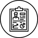 Free Employee Performance Report Icon
