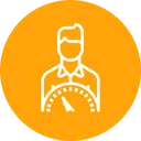 Free Employee Performance Indicator Icon