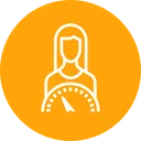 Free Employee Performance Indicator Icon