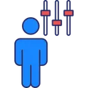 Free Employee Preference Person Configuratio Worker Icon