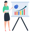 Free Employee Presentation Hr Training Presentation Icon