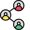 Free Employee sharing  Icon
