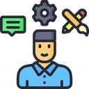 Free Employee Skills  Icon