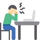 Free Employee stress  Icon