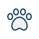 Free Animal Animaux Empreinte Icon