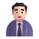 Free Oficina Trabajador Color Icono