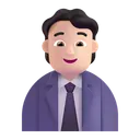 Free Trabajador Color Luz Icono