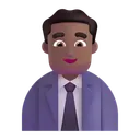 Free Oficina Trabajador Color Icono