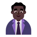 Free Oficina Trabajador Piso Icono
