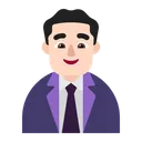 Free Oficina Trabajador Piso Icono