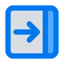 Free Empujar Hacia La Derecha Flecha Hacia La Derecha Siguiente Icon