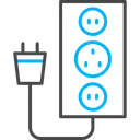 Free Toma Carga Electrica Icono