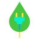 Free Eco Verde Energia Icon