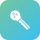Free Encryption Key  Icon
