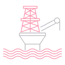 Free Extraction Fossil Fuel Icon