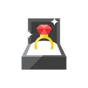 Free Engagement Ring Icon