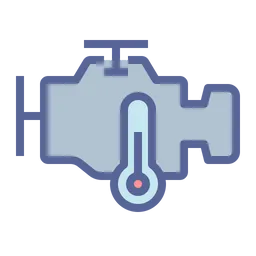Free Engine Heat Sensor  Icon