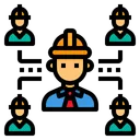 Free Engineer Company Network Icon