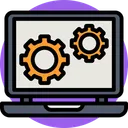 Free Engineering laptop  Icon