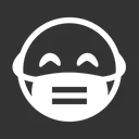 Free Enmascarado Emoji Expresion Icono