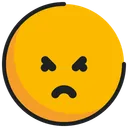 Free Emoticon Emoji Enojado Icono