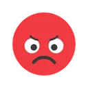 Free Enraged Face Emotion Emoticon Icône