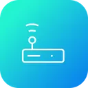 Free Enrutador Wifi Datos Icon