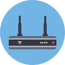 Free Enrutador Wifi Modem Wifi Senales Wifi Icono