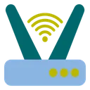 Free Enrutador Wifi Modem Dispositivo De Internet Icono