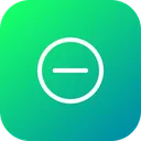 Free Entfernen Minus Subtrahieren Icon