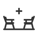 Free Entlassung Entlassungsraum Medizinische Beratung Symbol