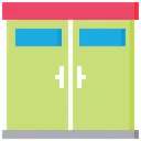 Free Entrance Entry Gate Door Icon