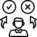 Free Entscheidungsfindung Symbol