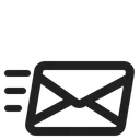 Free Envelope High Contrast Icon