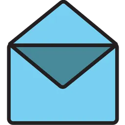 Free Envelope Open  Icon