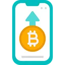 Free Enviar Bitcoin Enviar Fazer Upload Ícone