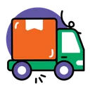 Free Envio Camion De Reparto Camion De Envio Icono