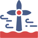 Free Eolic Energy  Icon