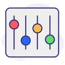 Free Equalizador Musica Mixer Ícone