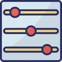 Free Equalizador Preferencias Musicais Configuracoes De Som Icono