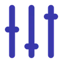 Free Equalizador Mixer Preferencias Ícone