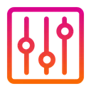 Free Equalizador Musica Mixer Ícone